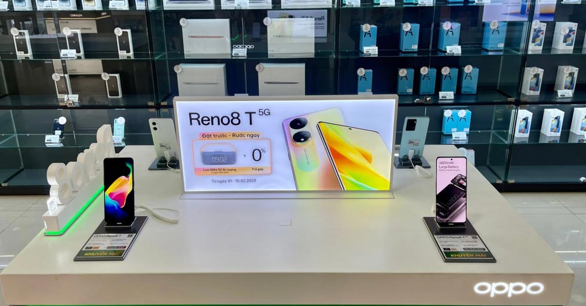 Trải nghiệm siêu phẩm smartphone OPPO Reno8 T 5G – “bậc thầy chụp ảnh chân dung” 108MP tại hệ thống bán lẻ Di Động Việt