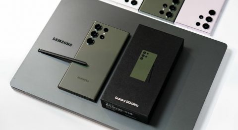 Samsung Galaxy S23 Ultra màu xanh