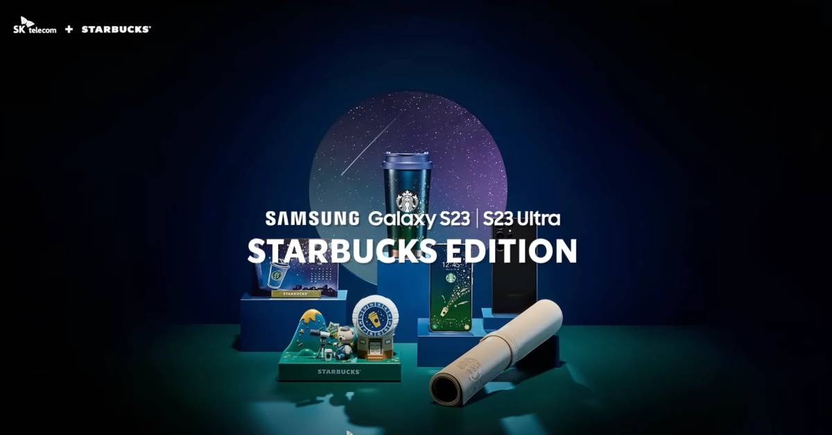 Samsung giới thiệu Galaxy S23 | S23 Ultra Starbucks Editon cực xinh xắn, giới hạn 10,000 chiếc