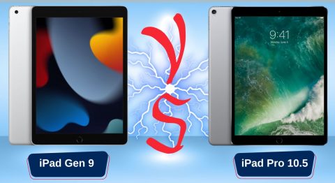 So sánh iPad Gen 9 và iPad Pro 10.5