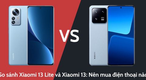 So sánh Xiaomi 13 Lite và Xiaomi 13