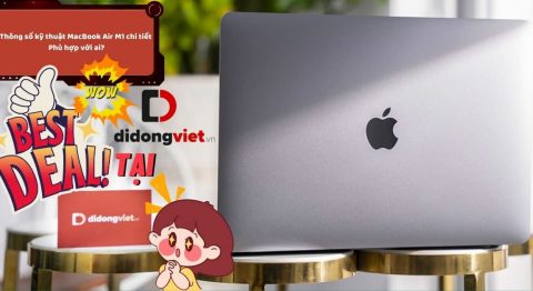 thông số kỹ thuật MacBook Air M1