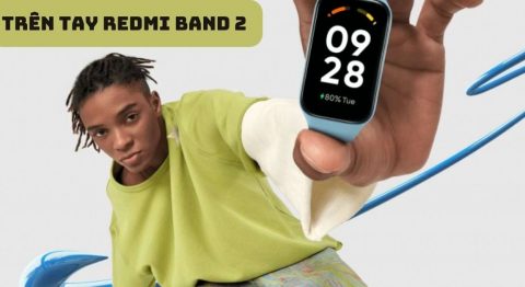 trên tay redmi band 2