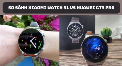 Xiaomi Watch S1 vs Huawei GT3 Pro