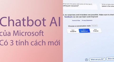 Chatbot AI của Microsoft vừa được nâng cấp 3 tính cách khác nhau