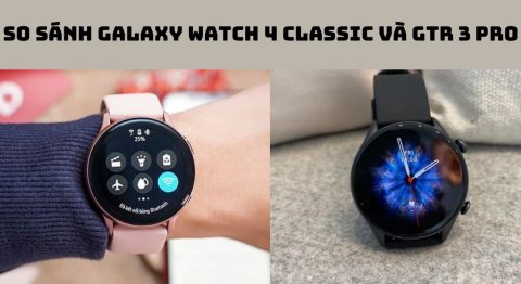 Galaxy Watch 4 Classic vs GTR 3 Pro