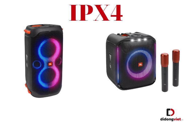 jbl encore essential vs partybox 110 đều có khả năng chống nước iPX4