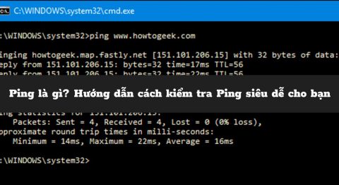 Ping là gì? Giải mã ý nghĩa và hướng dẫn cách kiểm tra Ping ít người biết Ping
