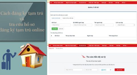tra cứu đăng ký tạm trú online