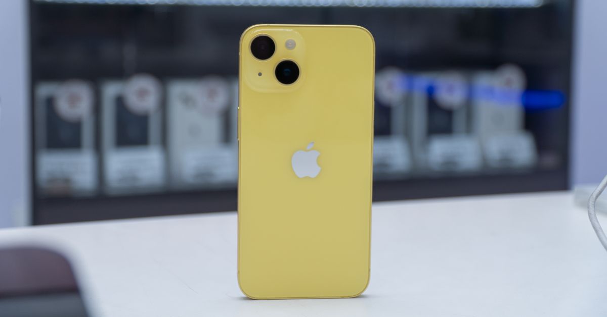 Trên tay iPhone 14 Plus màu vàng – Năng động tươi trẻ, tuyệt phẩm