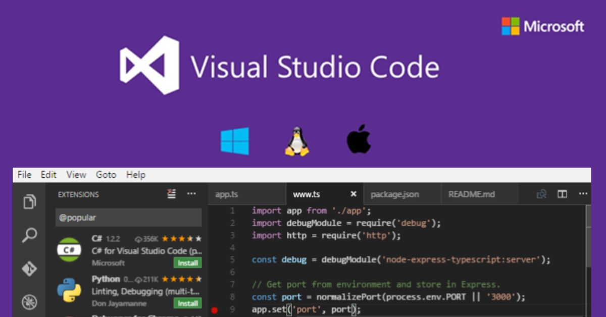 Download Visual Studio Code: Ứng dụng hỗ trợ lập trình đa ngôn ngữ của Microsoft