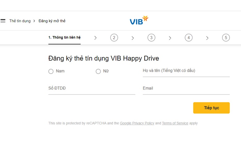 Voucher 200k mở thẻ VIB tại Di Động Việt