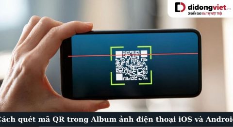 Các bước quét mã QR trong Album ảnh điện thoại cực nhanh chóng Cách quét mã QR trong Album ảnh