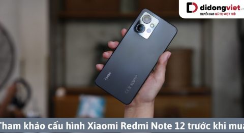 cấu hình Xiaomi Redmi Note 12