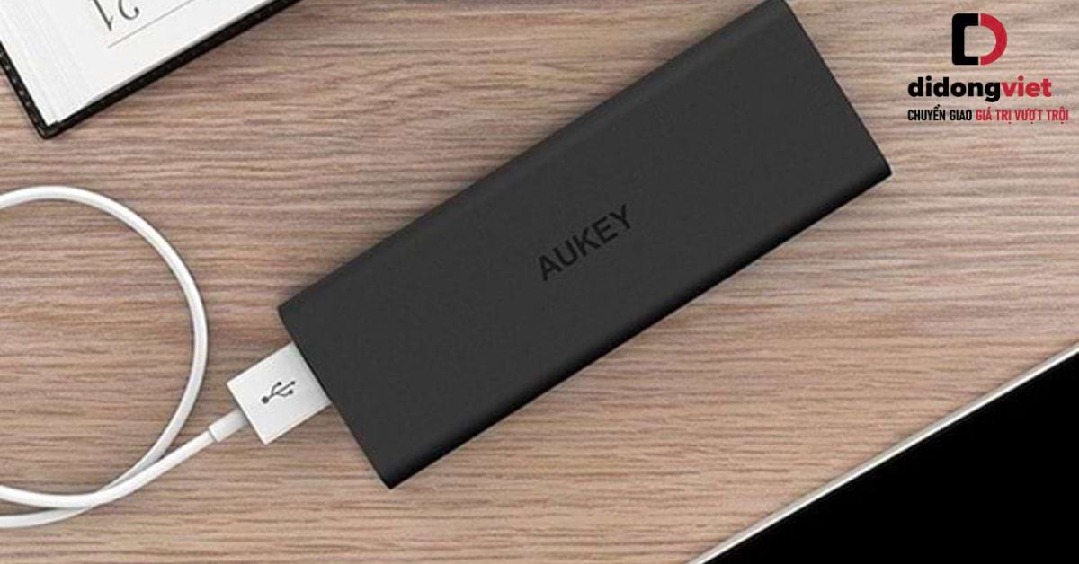 Đánh giá pin dự phòng Aukey – 4 pin sạc dự phòng Aukey ưu đãi sốc