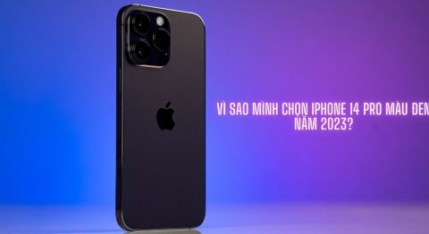 Vì sao mình chọn iPhone 14 Pro màu đen (Space Black) năm nay iPhone 14 Pro màu đen