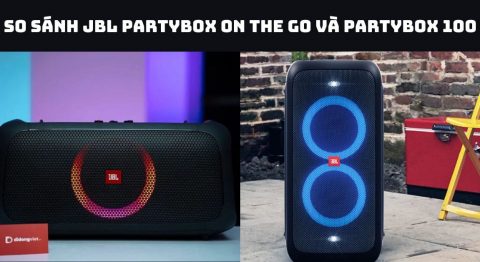 So sánh JBL Partybox On The Go và Partybox 100: Dòng nào hay hơn? JBL Partybox On The Go và Partybox 100
