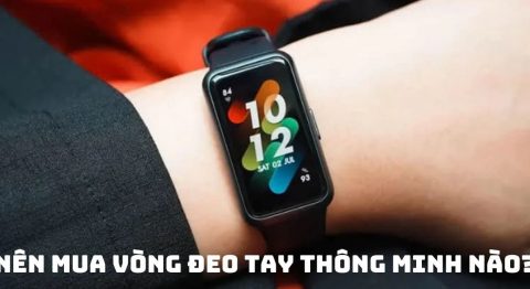 Nên mua vòng đeo tay thông minh nào