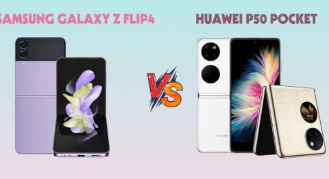 So sánh Samsung Galaxy Z Flip4 và Huawei P50 Pocket