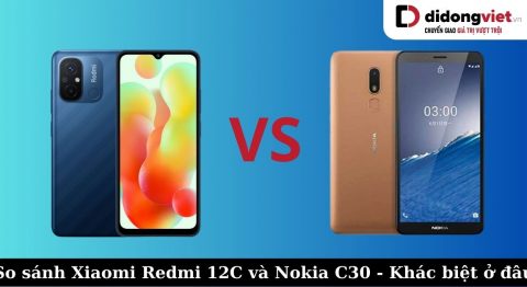 So sánh Xiaomi Redmi 12C và Nokia C30 – Điện thoại mới liệu có khác biệt so sánh Xiaomi Redmi 12C và Nokia C30