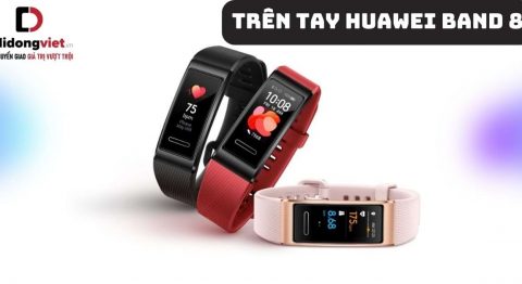 Trên tay Huawei Band 8