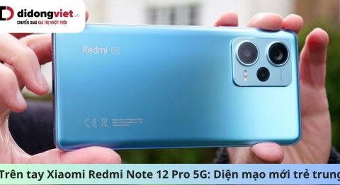 trên tay xiaomi redmi note 12 pro 5g