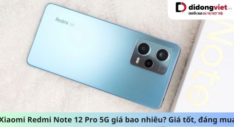 Xiaomi Redmi Note 12 Pro 5G giá bao nhiêu