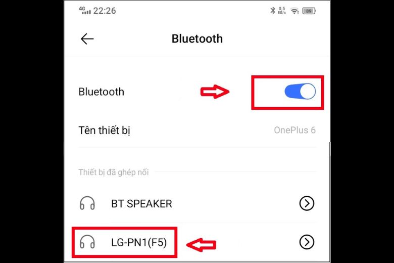 cách kết nối Bluetooth với loa Sony
