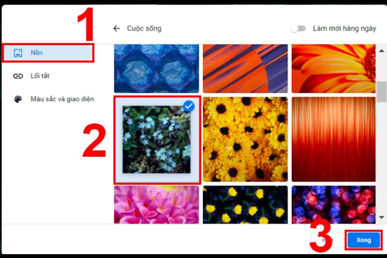 Cách đổi hình nền Google Chrome dễ dàng đã test thành công