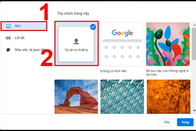 Tip Tự làm màu Google Chrome bằng gif