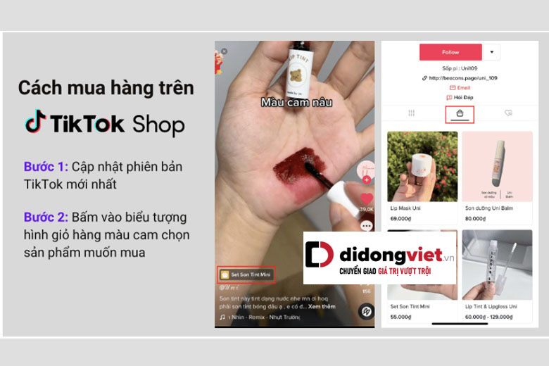 Cách tạo TikTok Shop