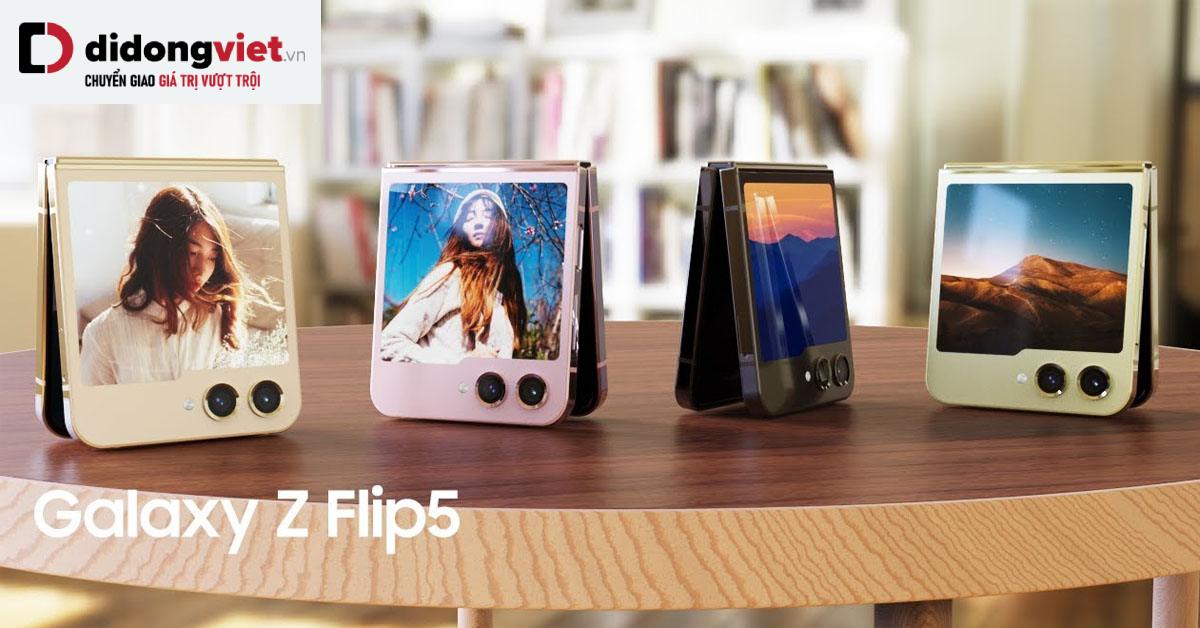 Galaxy Z Fold5 và Samsung Z Flip5 sẽ có cảm biến máy ảnh và phần cứng mới