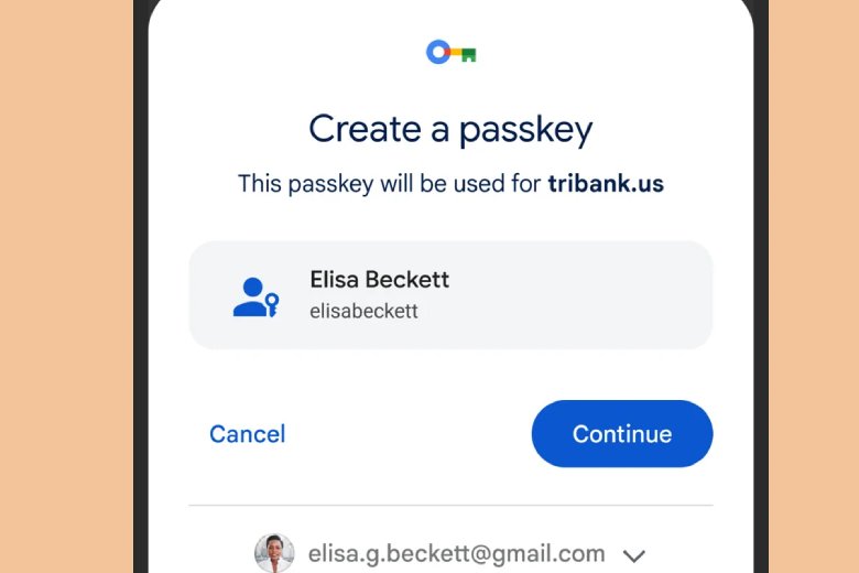 passkey google