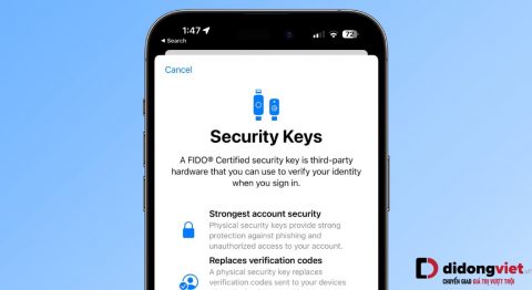 Cách bảo vệ an toàn cho khóa bảo mật Apple ID