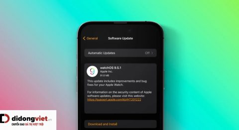 Apple phát hành bản cập nhật watchOS 9.5.1 cải thiện hiệu năng và pin cho Apple Watch