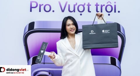 Ca sĩ Diêu Ngọc Bích Trâm vừa lên đời iPhone 14 Pro Max