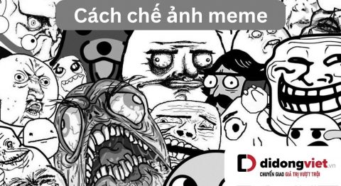 cách chế ảnh meme