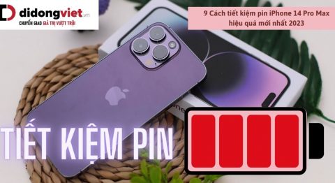 Hướng dẫn 9 Cách tiết kiệm pin iPhone 14 Pro Max đơn giản nhất Cách tiết kiệm pin iPhone 14 Pro Max