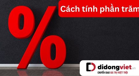 cách tính phần trăm