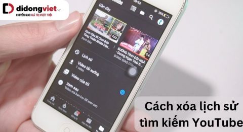 Hướng dẫn cách xóa lịch sử tìm kiếm YouTube trên iPhone, Android, máy tính trong tích tắc Cách xóa lịch sử tìm kiếm YouTube