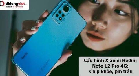 Cấu hình Xiaomi Redmi Note 12 Pro 4G