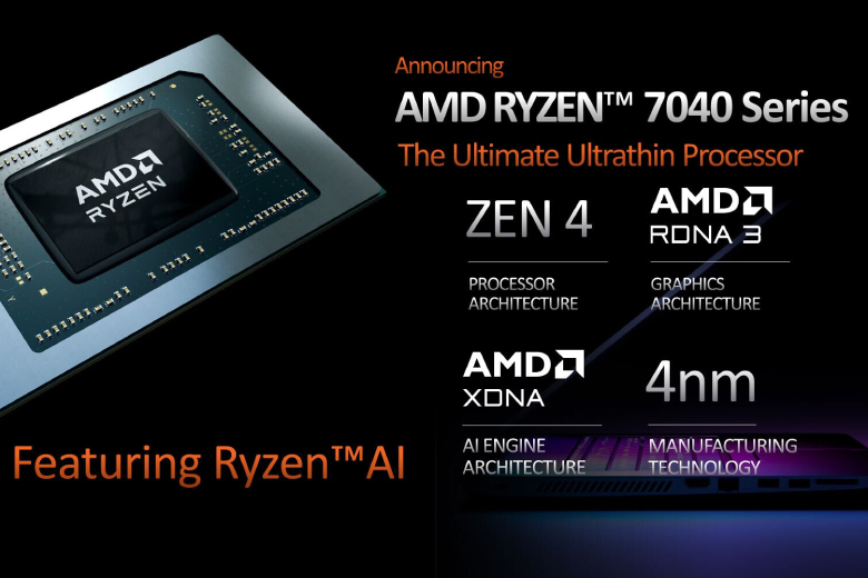 chip apple m1 pro AMD Ryzen 7040