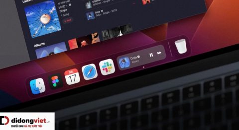 Concept mới dành cho Dynamic Dock trên macOS được đồn đại