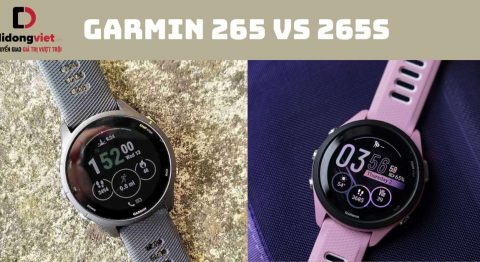 So sánh đồng hồ Garmin 265 và 265s: Chạy bộ nên mua dòng nào? Garmin 265 và 265s