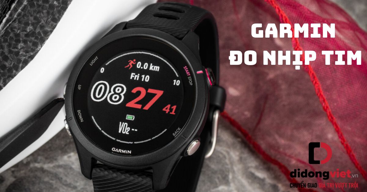 Top 10 đồng hồ Garmin đo nhịp tim chất lượng bán chạy nhất Di Động Việt