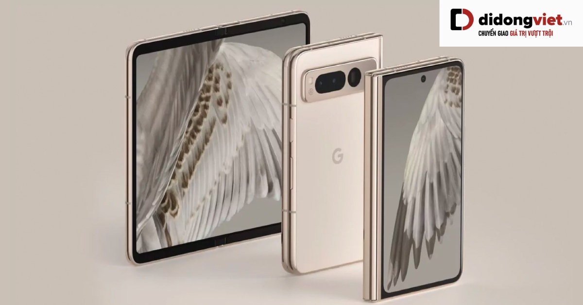 Google giới thiệu Pixel Fold, chiếc điện thoại gập siêu đắt đỏ $1.799 đô la