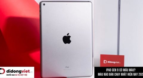 iPad Gen 9 có mấy màu? Màu nào phù hợp với bạn? iPad Gen 9 có mấy màu
