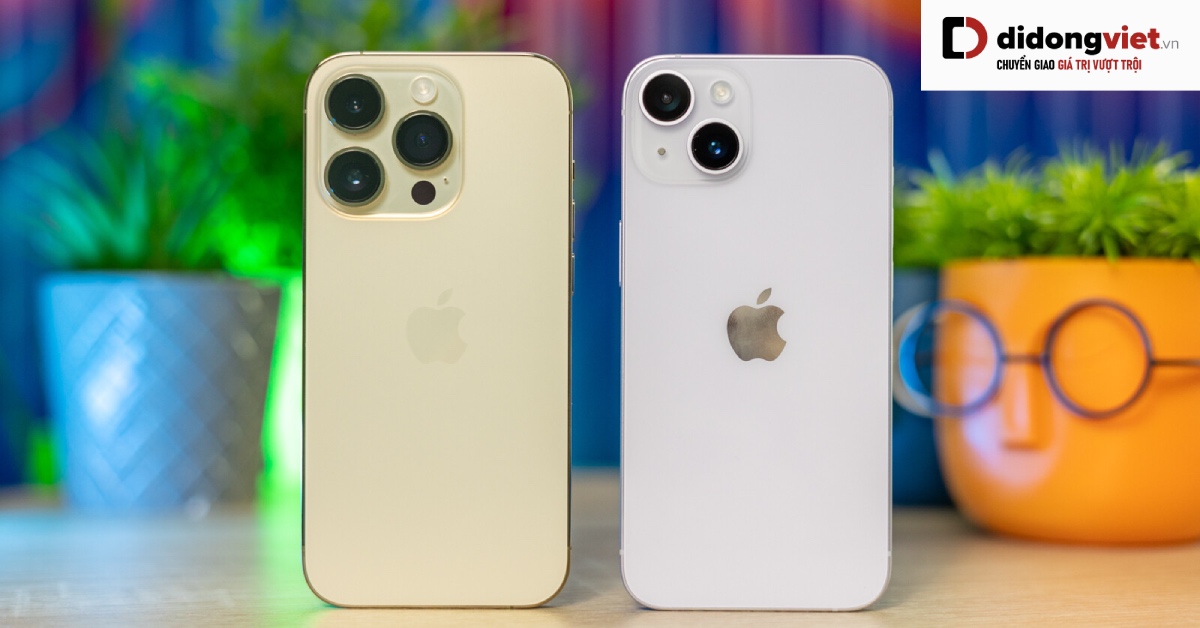 iPhone 14 vs iPhone 14 Pro: Nên mua điện thoại nào?