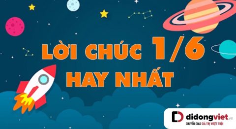 Lời chúc 1/6