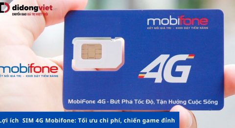 lợi ích SIM 4G Mobifone
